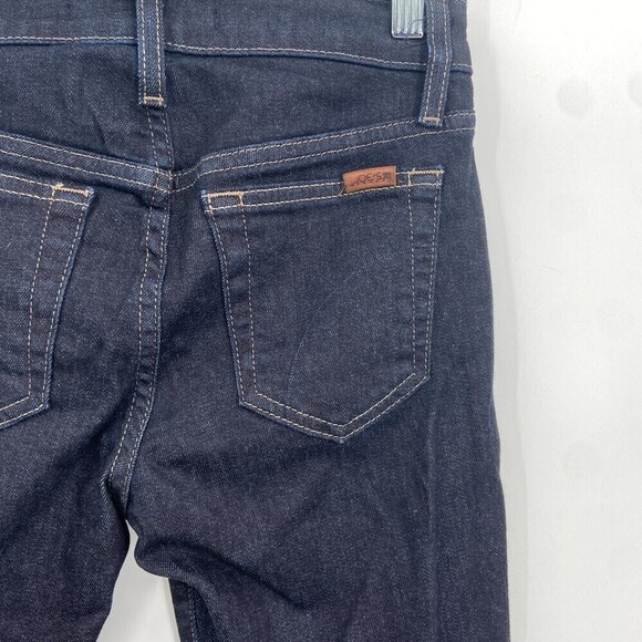 JOE'S JEANS Mid Rise Dark Wash Skinny Ankle Denim Blue Jeans Size 25 - Picture 7 of 9